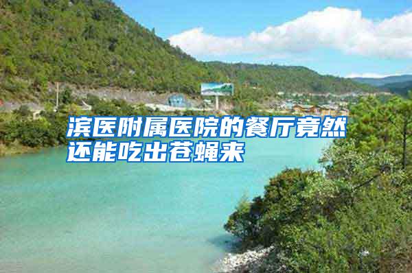 濱醫(yī)附屬醫(yī)院的餐廳竟然還能吃出蒼蠅來