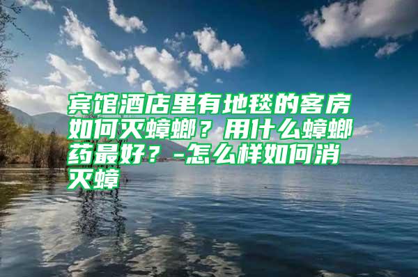 賓館酒店里有地毯的客房如何滅蟑螂？用什么蟑螂藥最好？-怎么樣如何消滅蟑