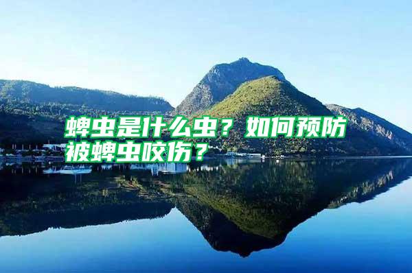 蜱蟲是什么蟲？如何預(yù)防被蜱蟲咬傷？