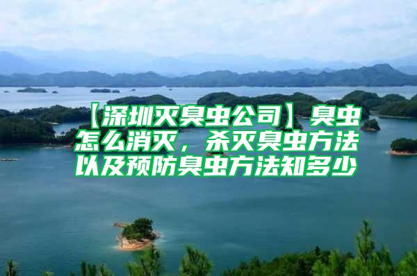 【深圳滅臭蟲(chóng)公司】臭蟲(chóng)怎么消滅，殺滅臭蟲(chóng)方法以及預(yù)防臭蟲(chóng)方法知多少