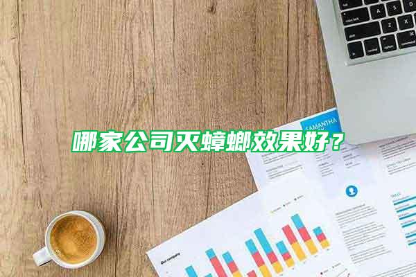 哪家公司滅蟑螂效果好？