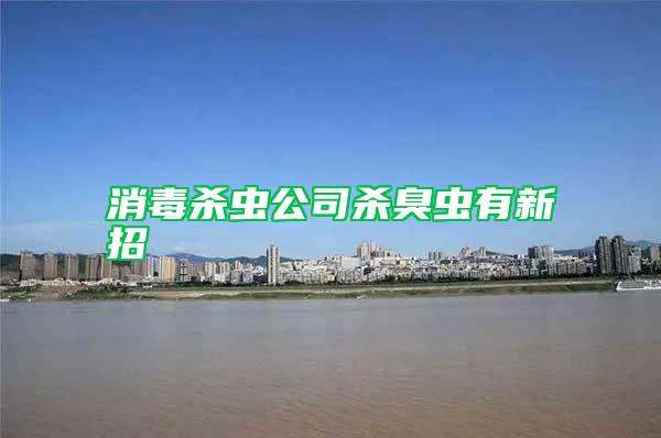 消毒殺蟲(chóng)公司殺臭蟲(chóng)有新招