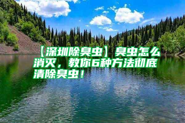 【深圳除臭蟲(chóng)】臭蟲(chóng)怎么消滅，教你6種方法徹底清除臭蟲(chóng)！