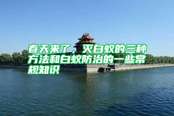 春天來了，滅白蟻的三種方法和白蟻防治的一些常規(guī)知識