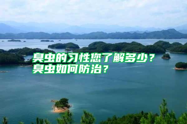 臭蟲的習(xí)性您了解多少？臭蟲如何防治？