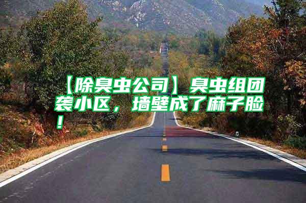 【除臭蟲公司】臭蟲組團(tuán)襲小區(qū)，墻壁成了麻子臉！