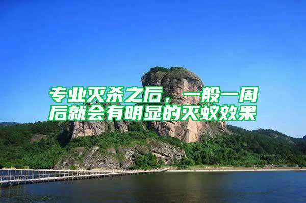 專業(yè)滅殺之后，一般一周后就會(huì)有明顯的滅蟻效果