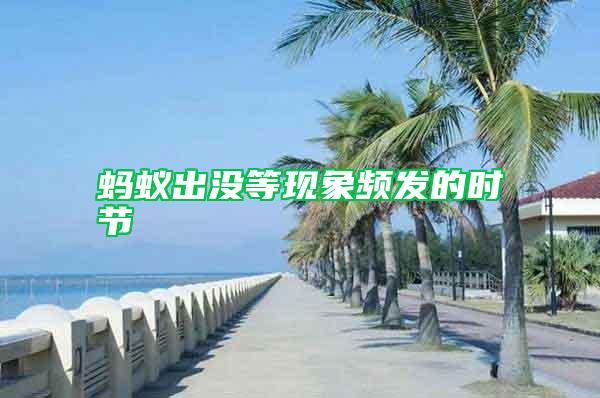 螞蟻出沒(méi)等現(xiàn)象頻發(fā)的時(shí)節(jié)