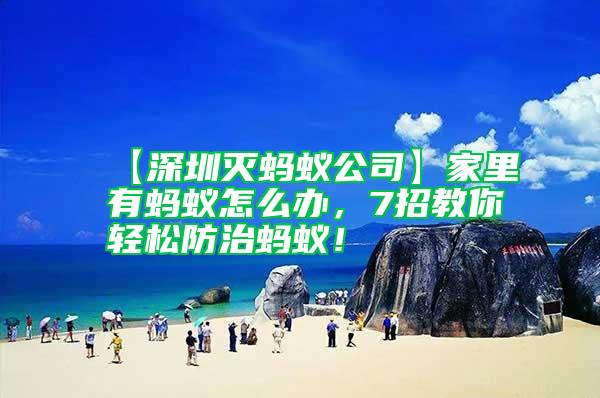 【深圳滅螞蟻公司】家里有螞蟻怎么辦，7招教你輕松防治螞蟻！