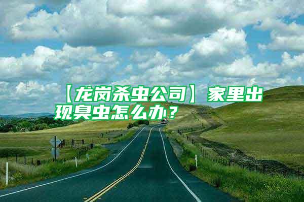 【龍崗殺蟲公司】家里出現(xiàn)臭蟲怎么辦？