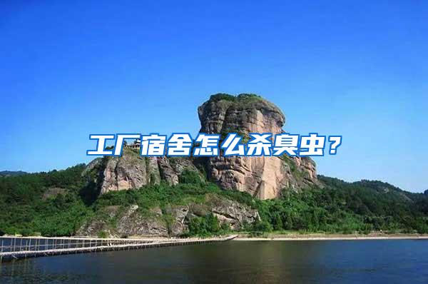 工廠宿舍怎么殺臭蟲？