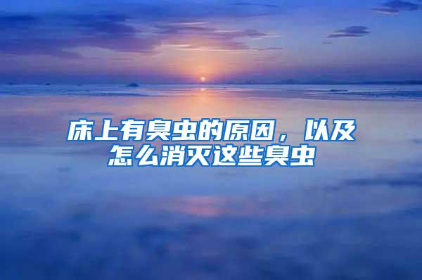 床上有臭蟲的原因，以及怎么消滅這些臭蟲