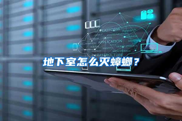 地下室怎么滅蟑螂？