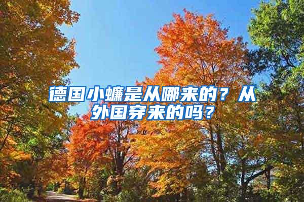 德國小蠊是從哪來的？從外國穿來的嗎？