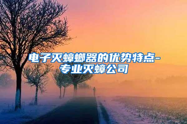 電子滅蟑螂器的優(yōu)勢特點-專業(yè)滅蟑公司