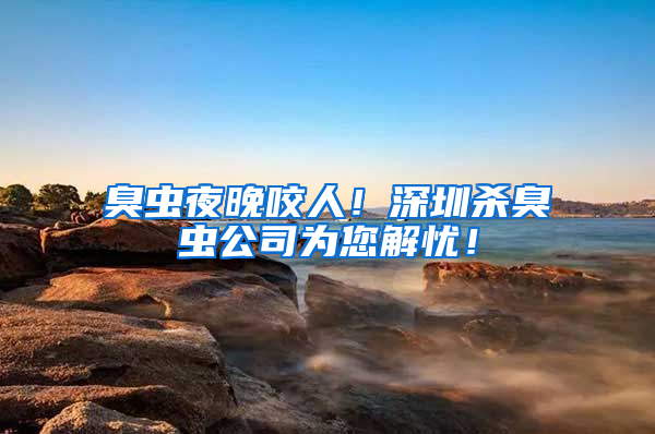 臭蟲夜晚咬人！深圳殺臭蟲公司為您解憂！