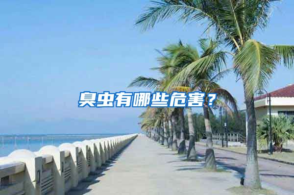 臭蟲(chóng)有哪些危害？
