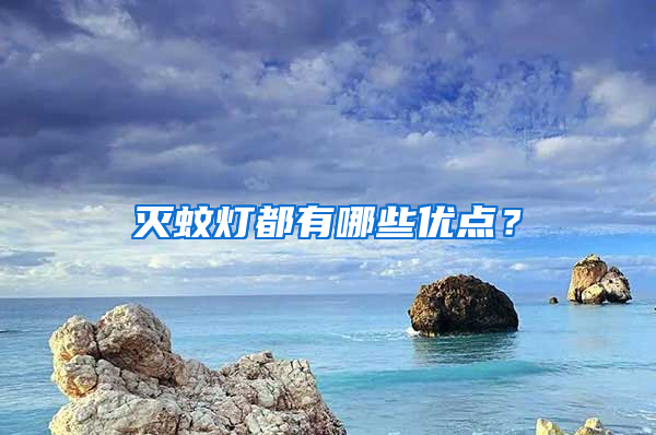 滅蚊燈都有哪些優(yōu)點？